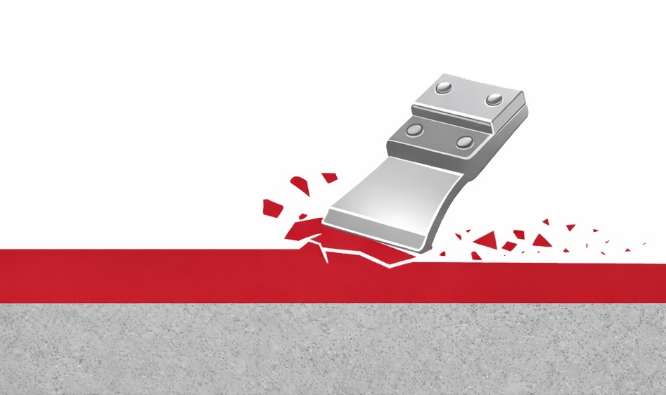 Mechanische Entschichtung Boden staubarm