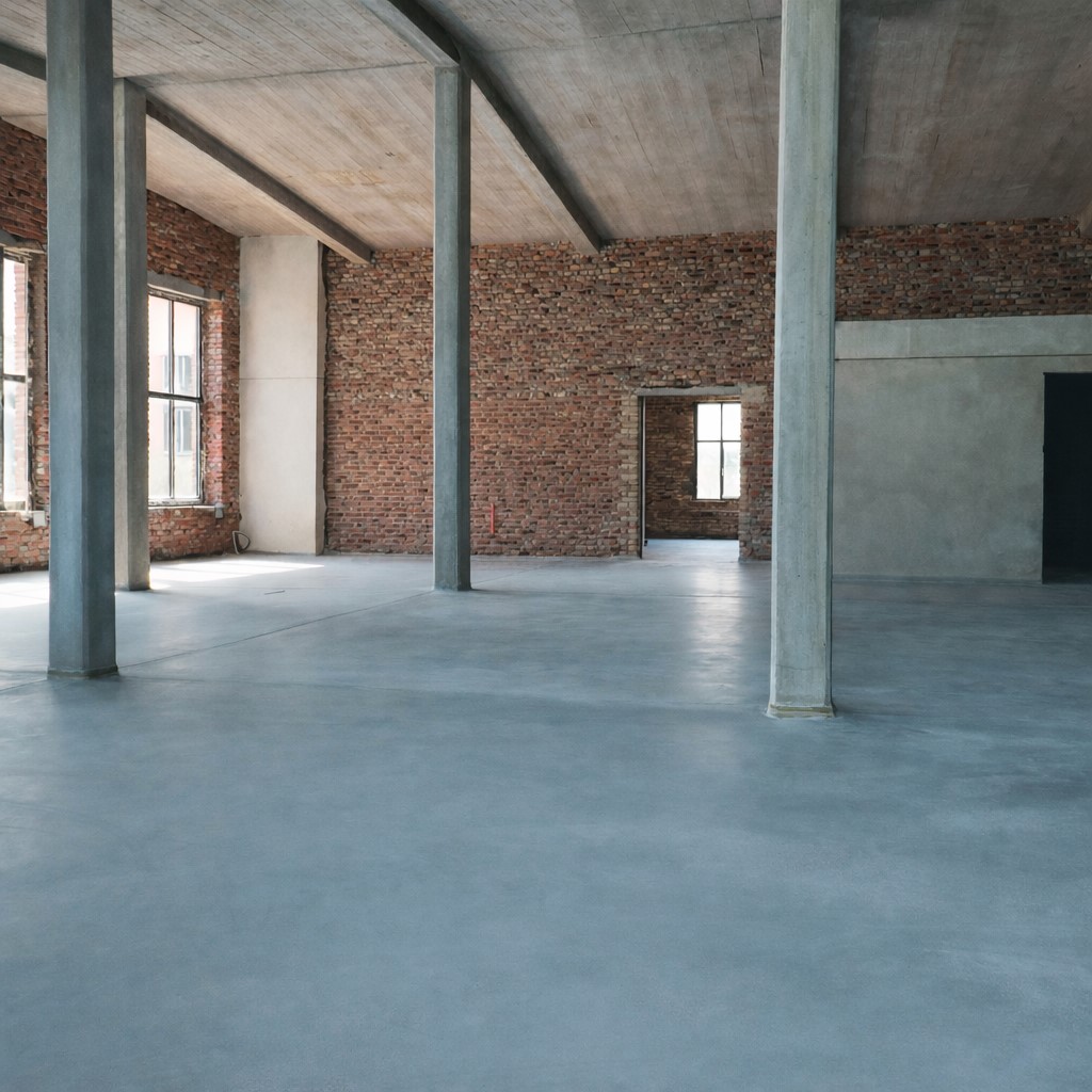 Industrieestrich als Designboden in NRW